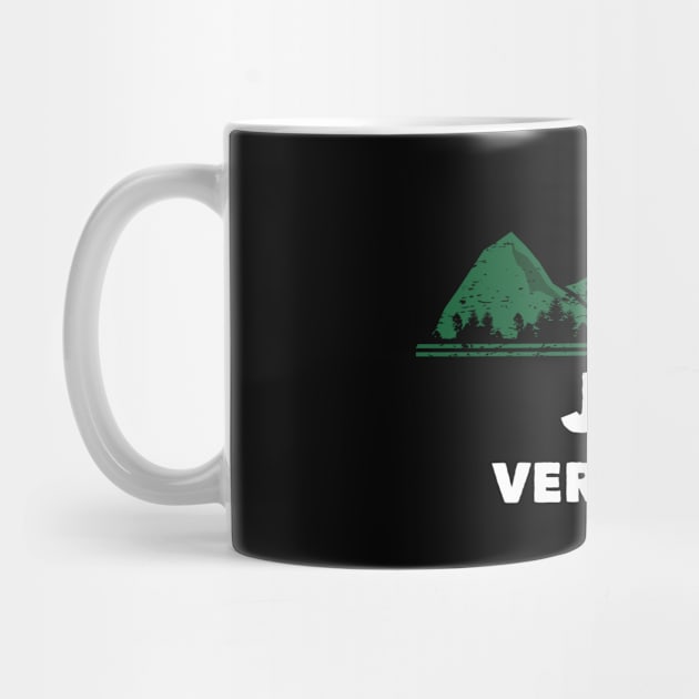 Mountain Sunset Flying Birds Outdoor Jay Vermont by greenrepublicmerch